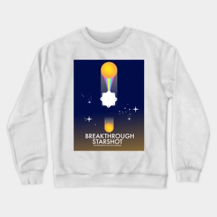 Breakthrough Starshot Space Art Crewneck Sweatshirt